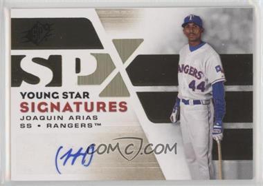 2008 SPx - Young Star Signatures - Gold #YSS-JA - Joaquin Arias