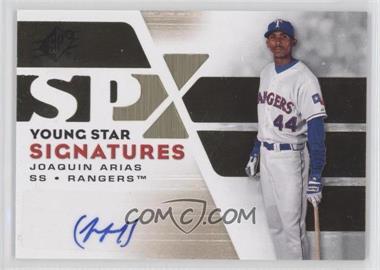 2008 SPx - Young Star Signatures - Gold #YSS-JA - Joaquin Arias