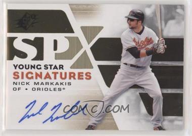 2008 SPx - Young Star Signatures - Gold #YSS-MA - Nick Markakis