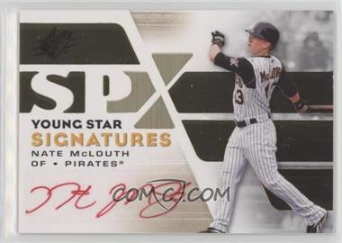 2008 SPx - Young Star Signatures - Gold #YSS-NM - Nate McLouth
