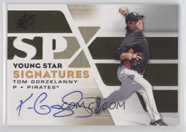 2008 SPx - Young Star Signatures - Gold #YSS-TG - Tom Gorzelanny