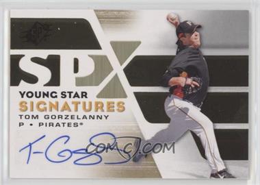 2008 SPx - Young Star Signatures - Gold #YSS-TG - Tom Gorzelanny