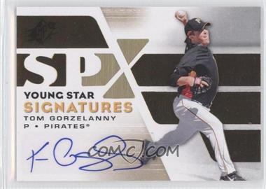 2008 SPx - Young Star Signatures - Gold #YSS-TG - Tom Gorzelanny