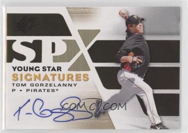 2008 SPx - Young Star Signatures - Gold #YSS-TG - Tom Gorzelanny