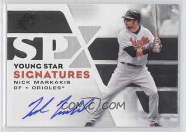 2008 SPx - Young Star Signatures #YSS-MA - Nick Markakis