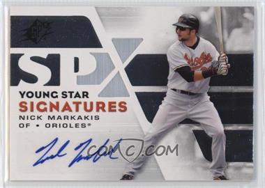 2008 SPx - Young Star Signatures #YSS-MA - Nick Markakis