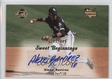 2008 Sweet Spot - [Base] #102 - Sweet Beginnings - Alexei Ramirez /399