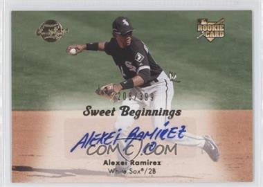 2008 Sweet Spot - [Base] #102 - Sweet Beginnings - Alexei Ramirez /399