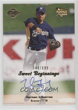 2008 Sweet Spot - [Base] #126 - Sweet Beginnings - Hernan Iribarren /699