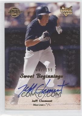 2008 Sweet Spot - [Base] #129 - Sweet Beginnings - Jeff Clement /199