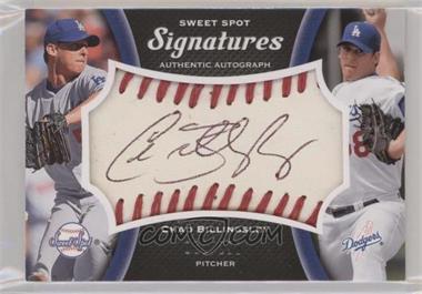2008 Sweet Spot - Signatures Tier 1 - Ball Red Stitching Black Ink #S-CB - Chad Billingsley /250