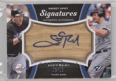 2008 Sweet Spot - Signatures Tier 1 - Bat Barrel Blue Ink #S-SR - Scott Rolen /25