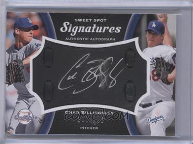2008 Sweet Spot - Signatures Tier 1 - Black Glove Silver Ink #S-CB - Chad Billingsley /246