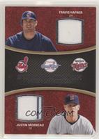 Justin Morneau, Travis Hafner [EX to NM]