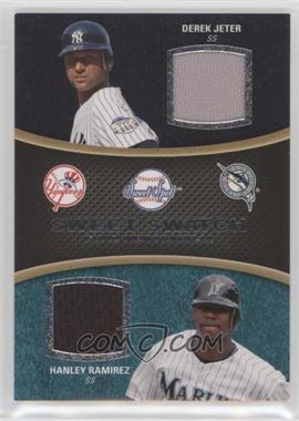 2008 Sweet Spot - Sweet Swatch Dual Memorabilia #DS-JH - Hanley Ramirez, Derek Jeter