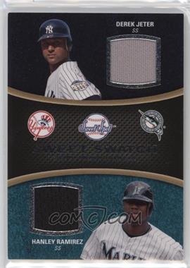 2008 Sweet Spot - Sweet Swatch Dual Memorabilia #DS-JH - Hanley Ramirez, Derek Jeter