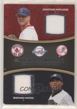 2008 Sweet Spot - Sweet Swatch Dual Memorabilia #DS-RP - Mariano Rivera, Jonathan Papelbon