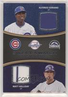 Alfonso Soriano, Matt Holliday [EX to NM]