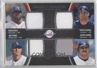 Travis Hafner, David Ortiz, Jim Thome, Jason Giambi