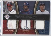 Torii Hunter, Vernon Wells, Grady Sizemore