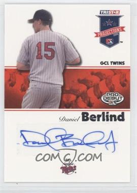 2008 TRISTAR PROjections - [Base] - Autographs #63 - Daniel Berlind