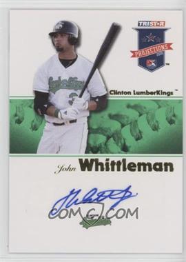 2008 TRISTAR PROjections - [Base] - Green Autographs #203 - John Whittleman /50