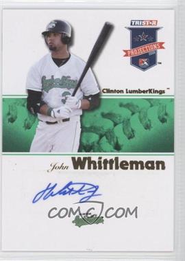 2008 TRISTAR PROjections - [Base] - Green Autographs #203 - John Whittleman /50