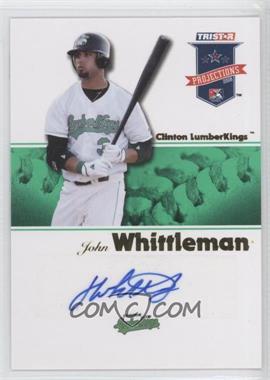 2008 TRISTAR PROjections - [Base] - Green Autographs #203 - John Whittleman /50