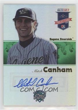 2008 TRISTAR PROjections - [Base] - Green Reflectives Autographs #276 - Mitch Canham /50