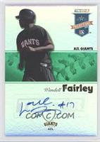 Wendell Fairley #/50