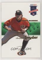 Brandon Snyder #/50