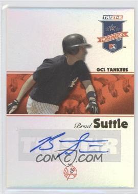 2008 TRISTAR PROjections - [Base] - Orange Reflectives Autographs #17 - Bradley Suttle /5