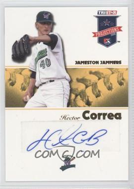 2008 TRISTAR PROjections - [Base] - Yellow Autographs #142 - Hector Correa /25