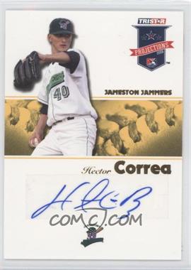 2008 TRISTAR PROjections - [Base] - Yellow Autographs #142 - Hector Correa /25