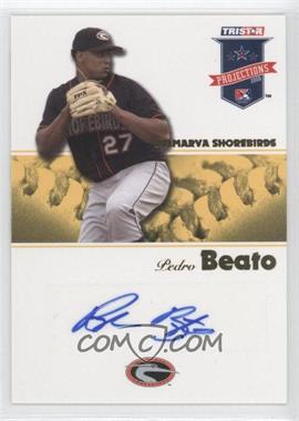 2008 TRISTAR PROjections - [Base] - Yellow Autographs #165 - Pedro Beato /25