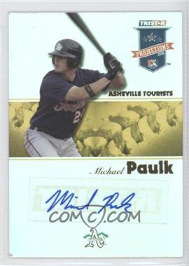 2008 TRISTAR PROjections - [Base] - Yellow Reflectives Autographs #115 - Michael Paulk /25