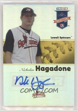 2008 TRISTAR PROjections - [Base] - Yellow Reflectives Autographs #214 - Nick Hagadone /25