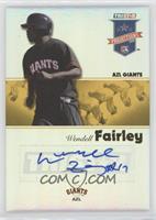 Wendell Fairley #/25