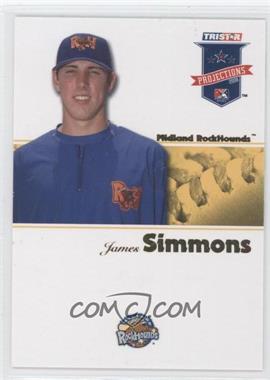 2008 TRISTAR PROjections - [Base] - Yellow #311 - James Simmons /25