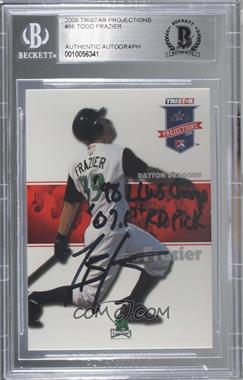 2008 TRISTAR PROjections - [Base] #86 - Todd Frazier [BAS BGS Authentic]