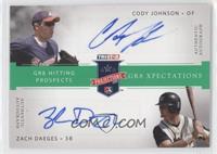 Cody Johnson, Zach Daeges #/50