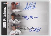 Jonathan Bachanov, Barry Enright, Eddie Kunz #/50