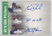 Kevin Whelan, Zach McAllister, Alan Horne #/50