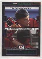 Tim Federowicz, Christian Vazquez #/50