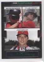 Bryan Peterson, Tyler Yockey, Jonathan Hee #/50