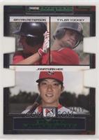 Bryan Peterson, Tyler Yockey, Jonathan Hee #/50