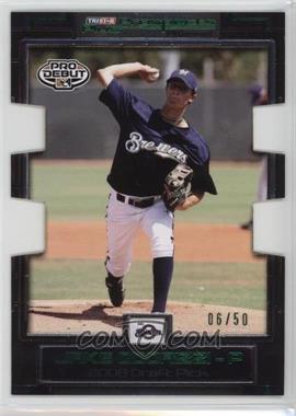 2008 TRISTAR Prospects Plus - [Base] - PROminent Green Die-Cut #36 - Jake Odorizzi /50