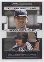 College Teammates - Kyle Russell, Jordan Danks #/25