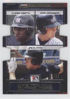 2008 TRISTAR Prospects Plus - [Base] - PROminent Yellow Die-Cut #131 - Chris Smith, Dan Brewer, Jack Rye /25