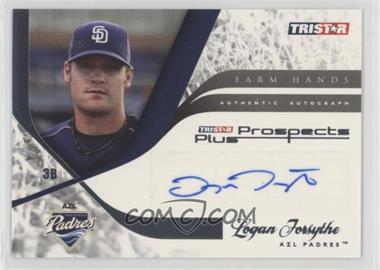 2008 TRISTAR Prospects Plus - Farm Hands Authentic Autograph #FH-LF - Logan Forsythe